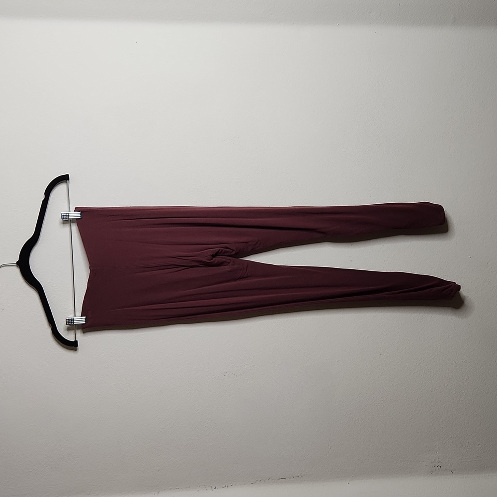 Ootdfash Mauve Leggings Set With Matching Crop Ta… - image 3